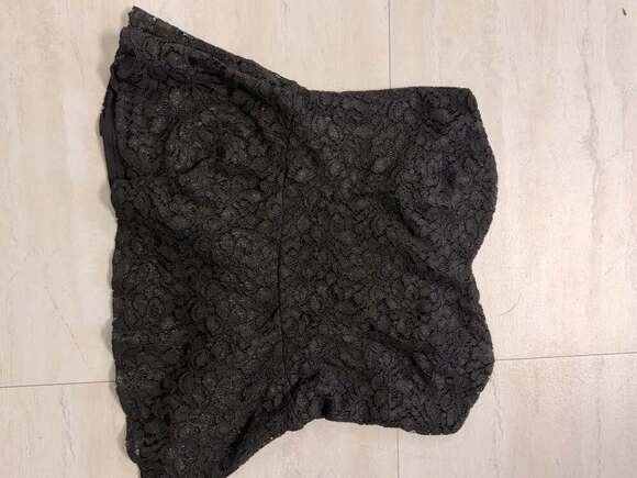Express Other - Express Women's Black Lace Strapless Bandeau Top